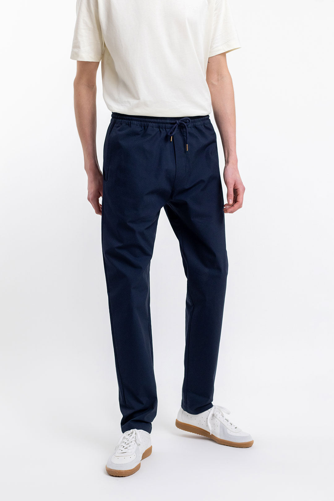 Pantalon décontracté marine unisexe 