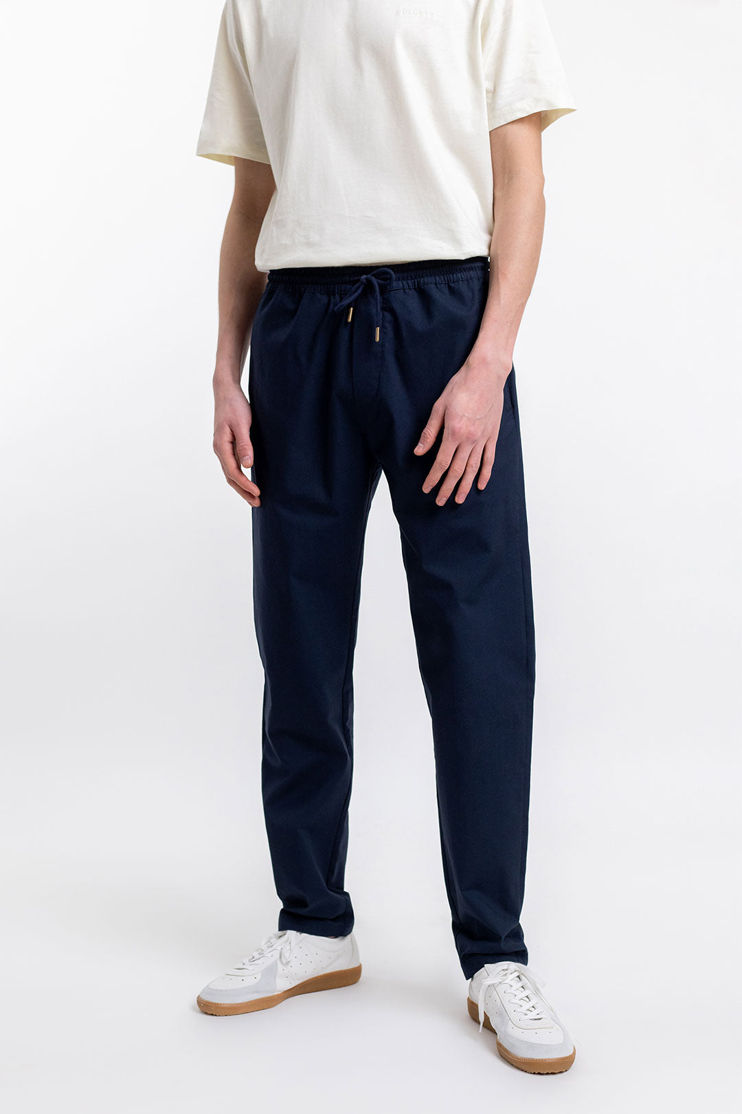 Pantalon décontracté marine unisexe