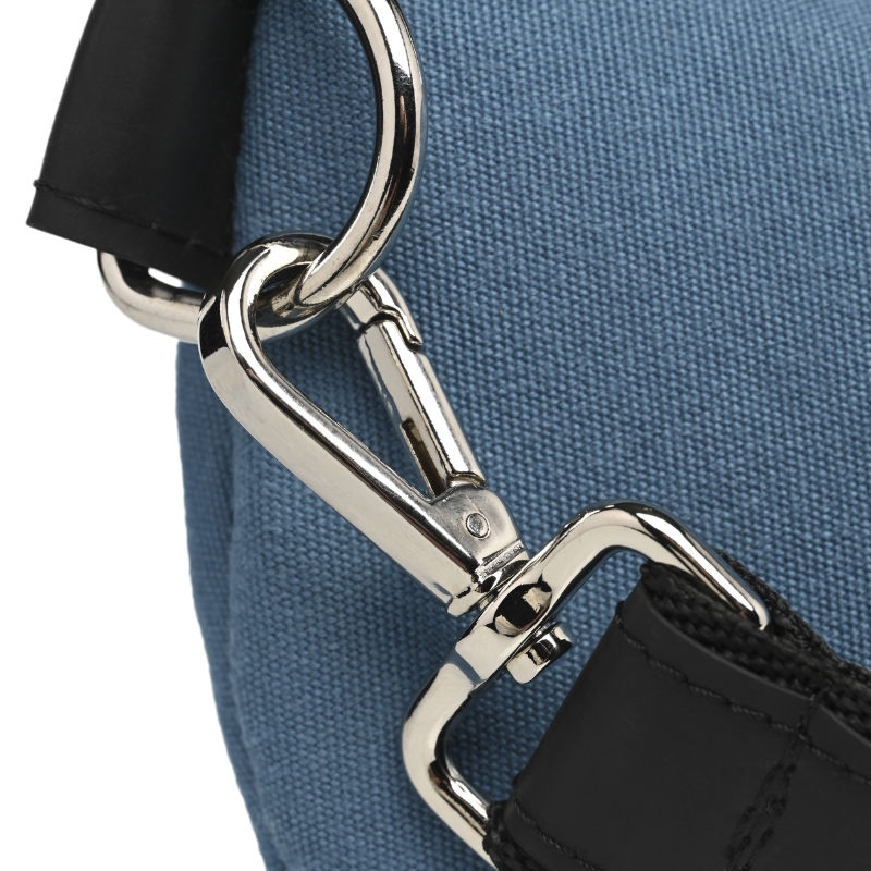 Upcycled fanny pack Blue