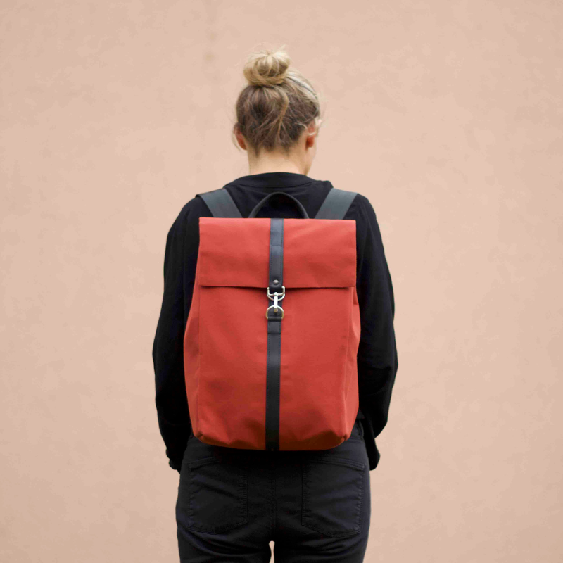 Rains 2025 backpack scarlet