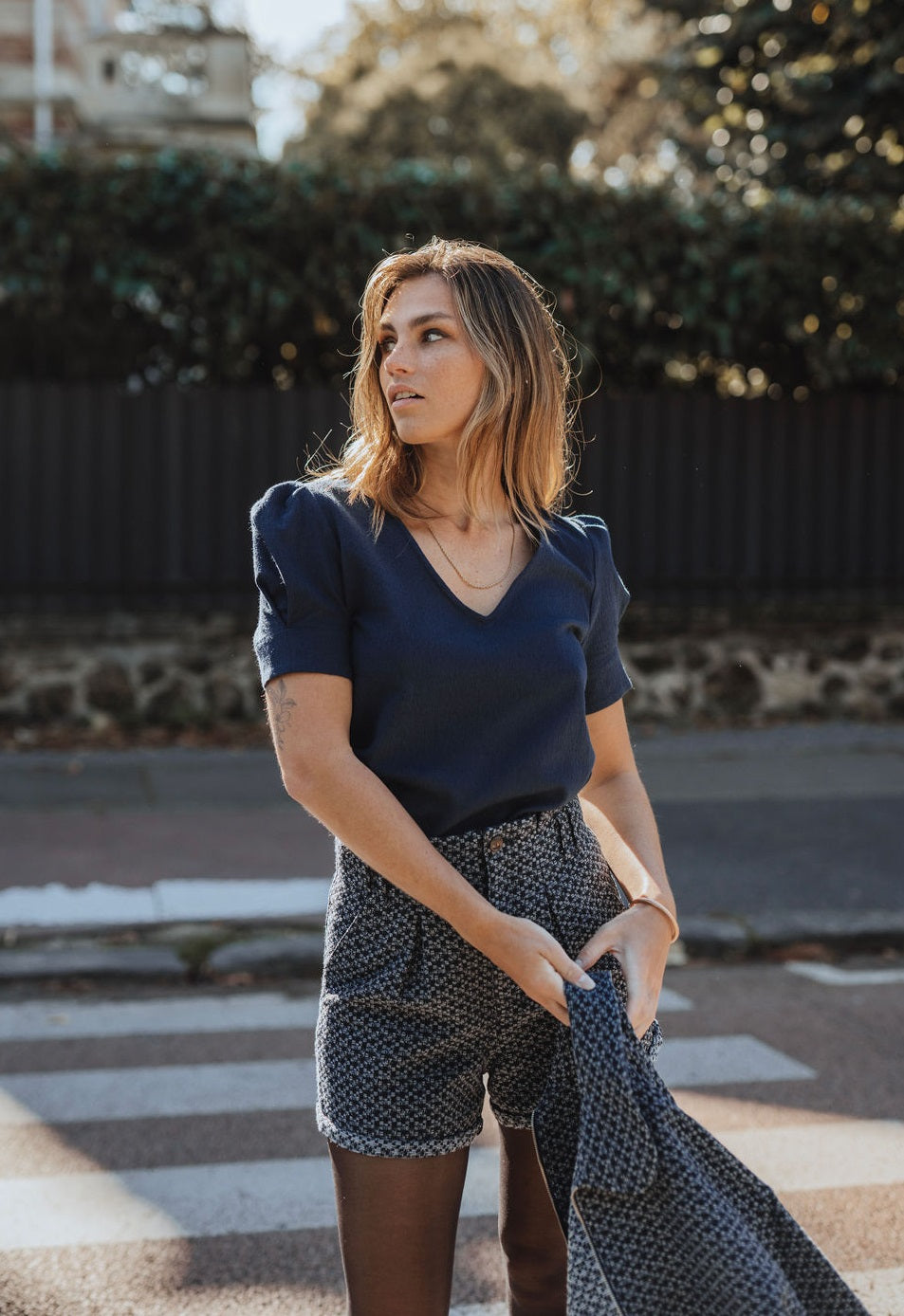 Blouse Praha Marine