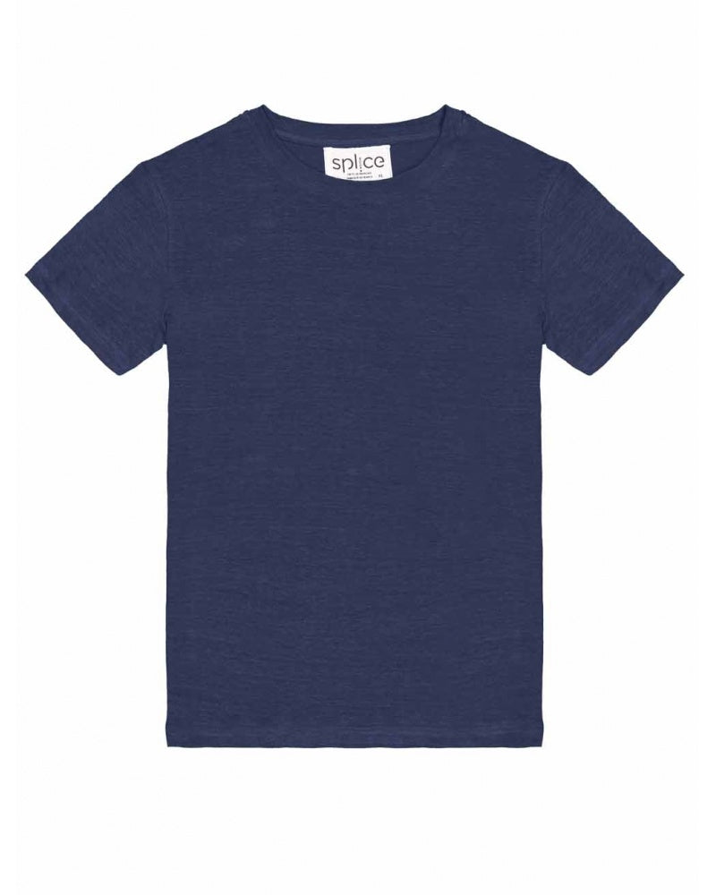 T-shirt lin femme Linetlautre Marine