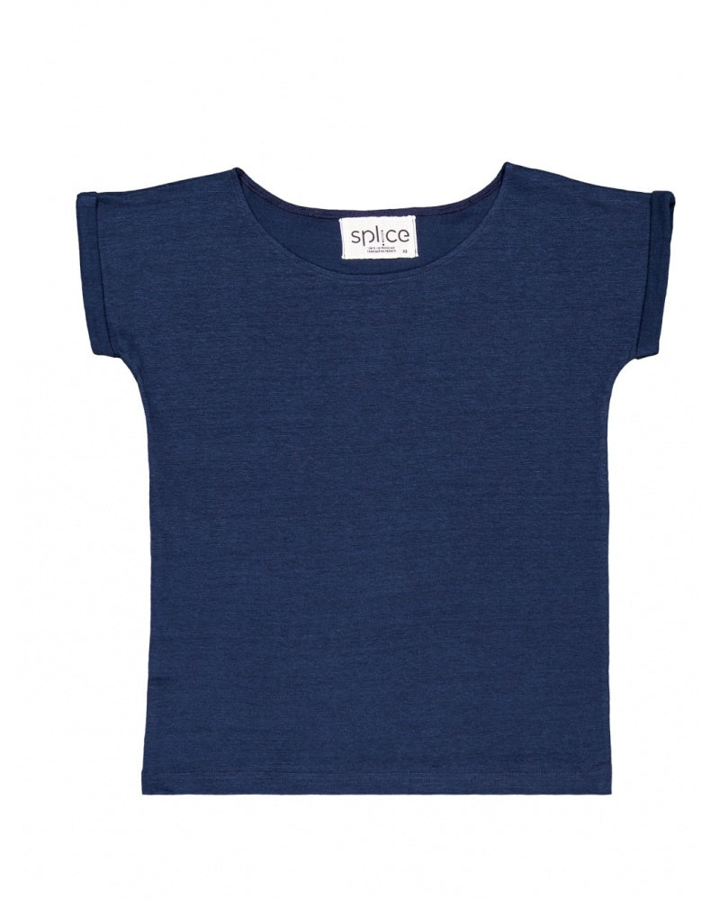 T-shirt en lin femme L'Indémodable Marine