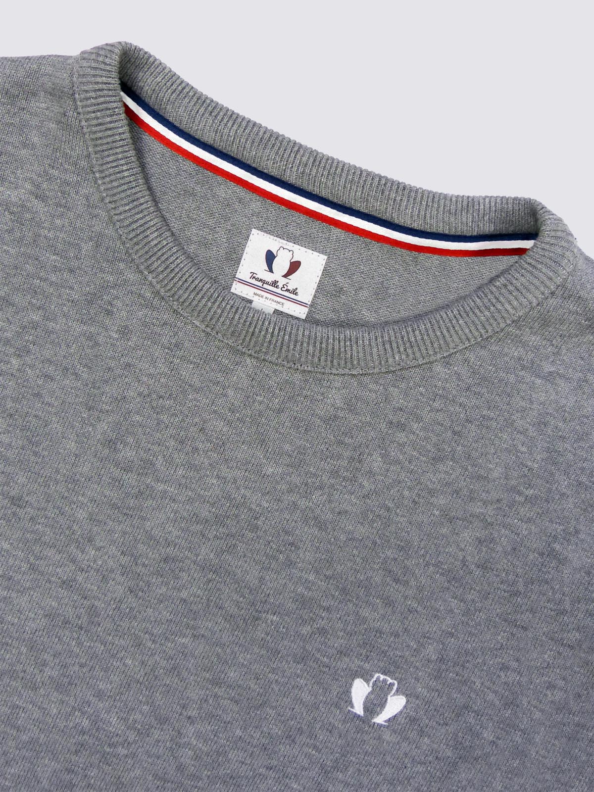 Pull Homme Le Délicat Gris