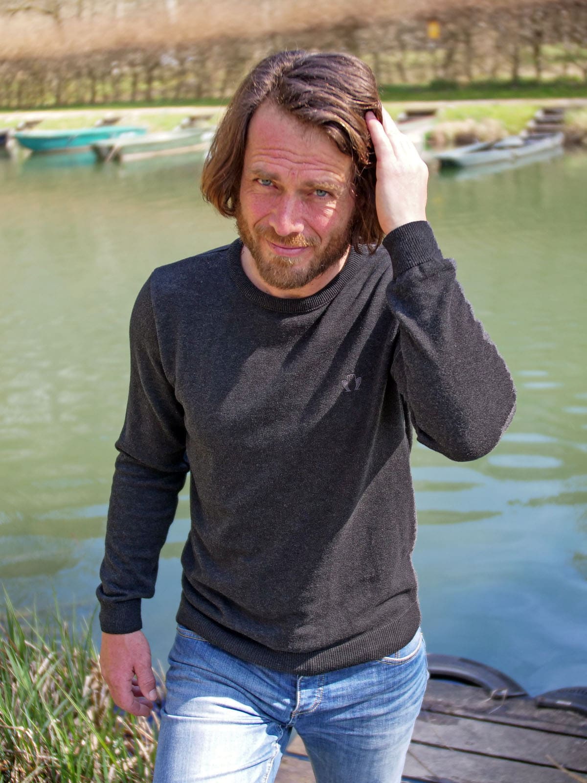 Pull Homme Le Délicat Noir