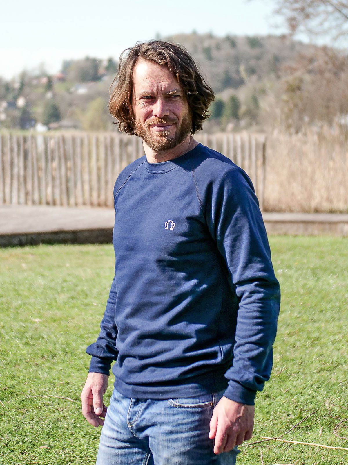 Sweat Homme Le Chiller bleu