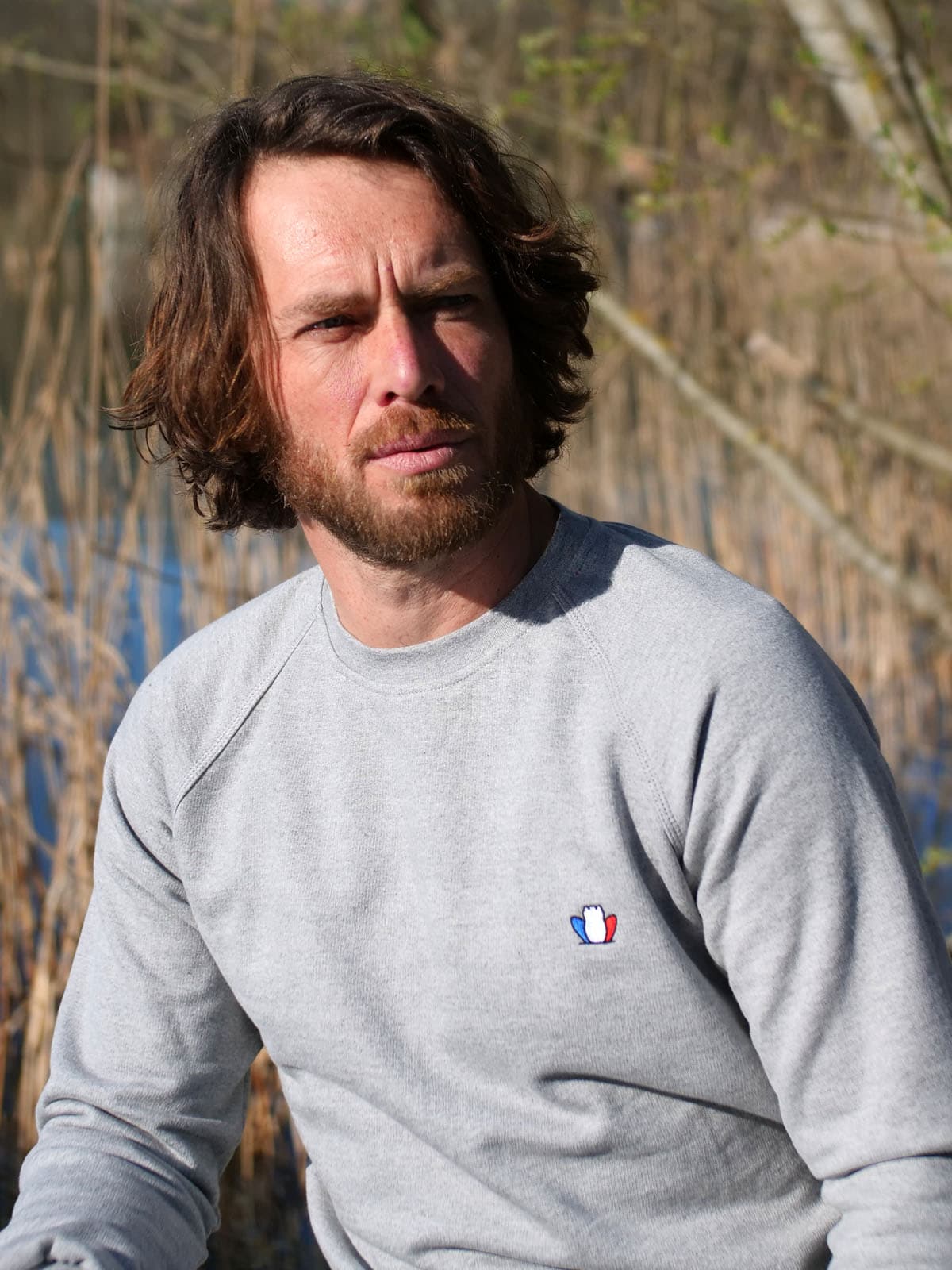 Sweat Homme Le Chiller gris