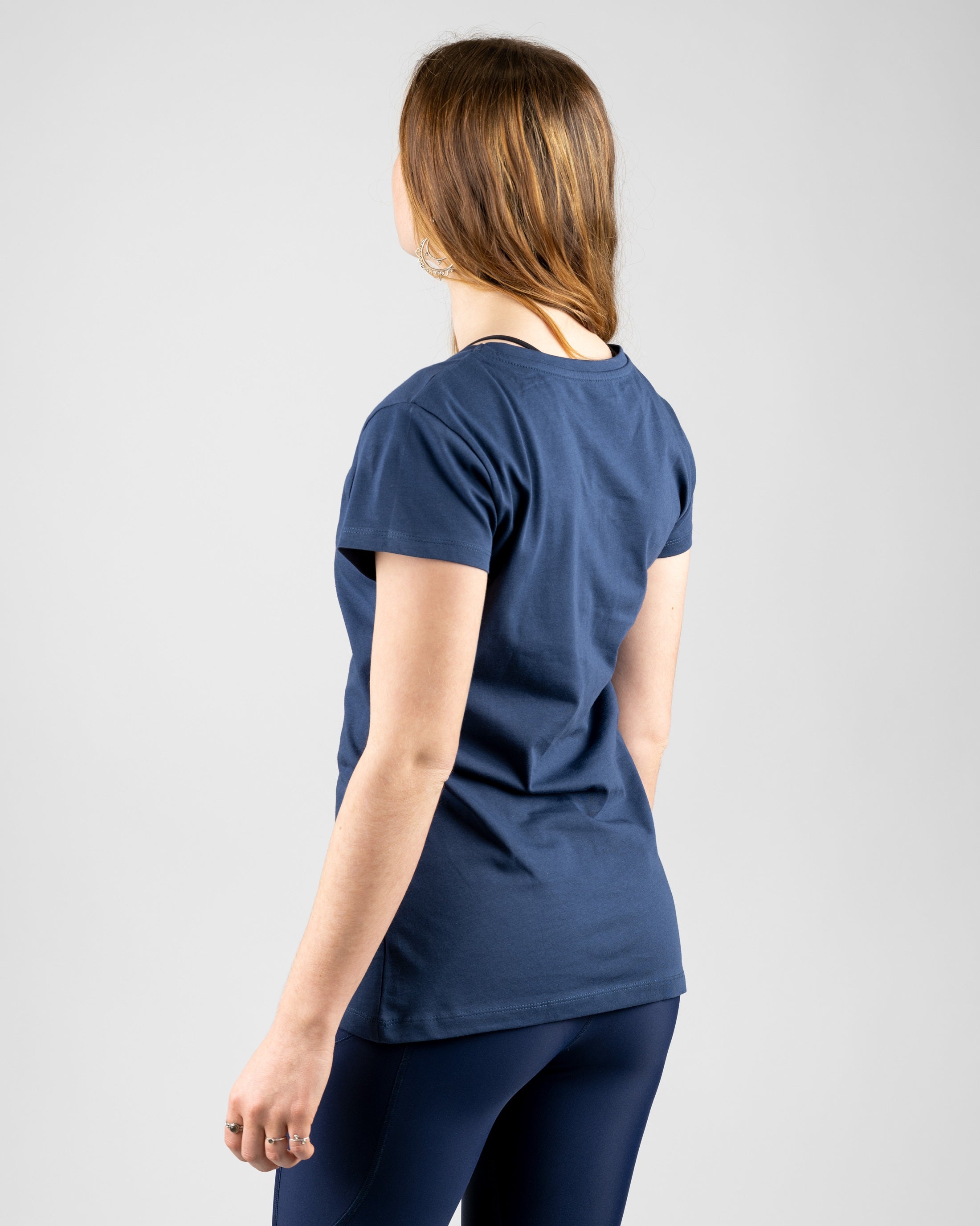 T-Shirt femme en coton bio Treeshirt Marine