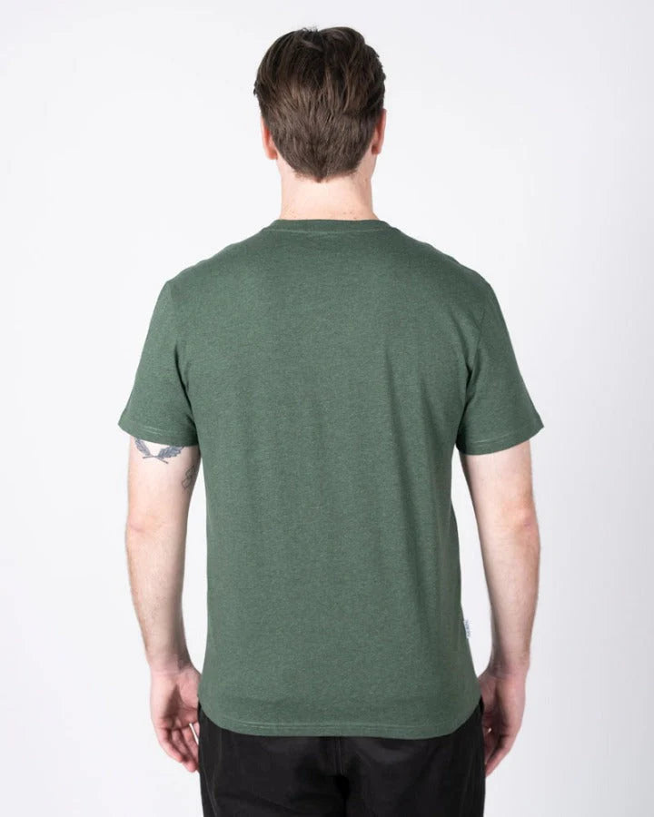 Men's organic cotton T-shirt Treeshirt Olive Mel