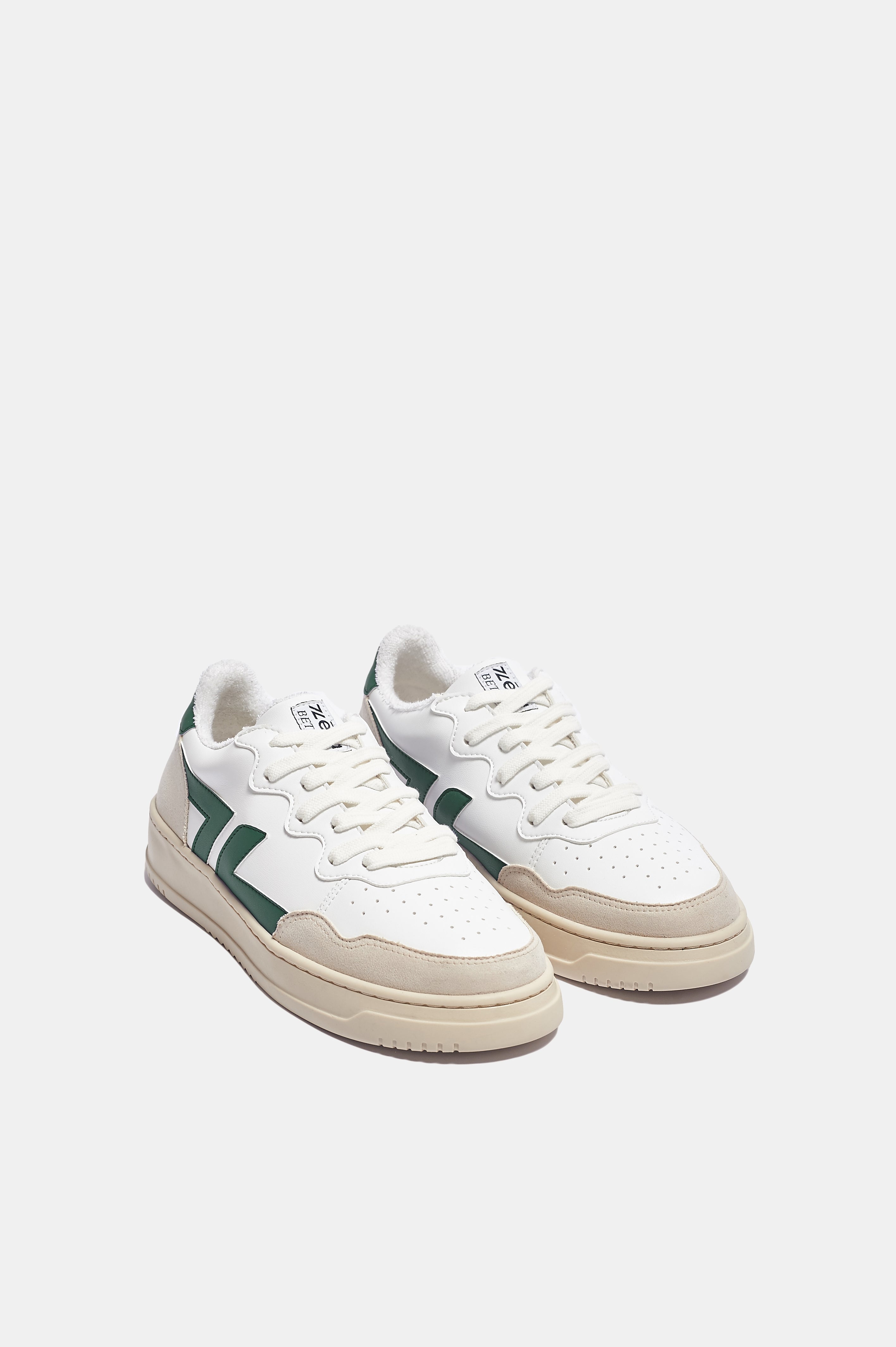 Sneaker aus veganem Maisleder Beta Grün