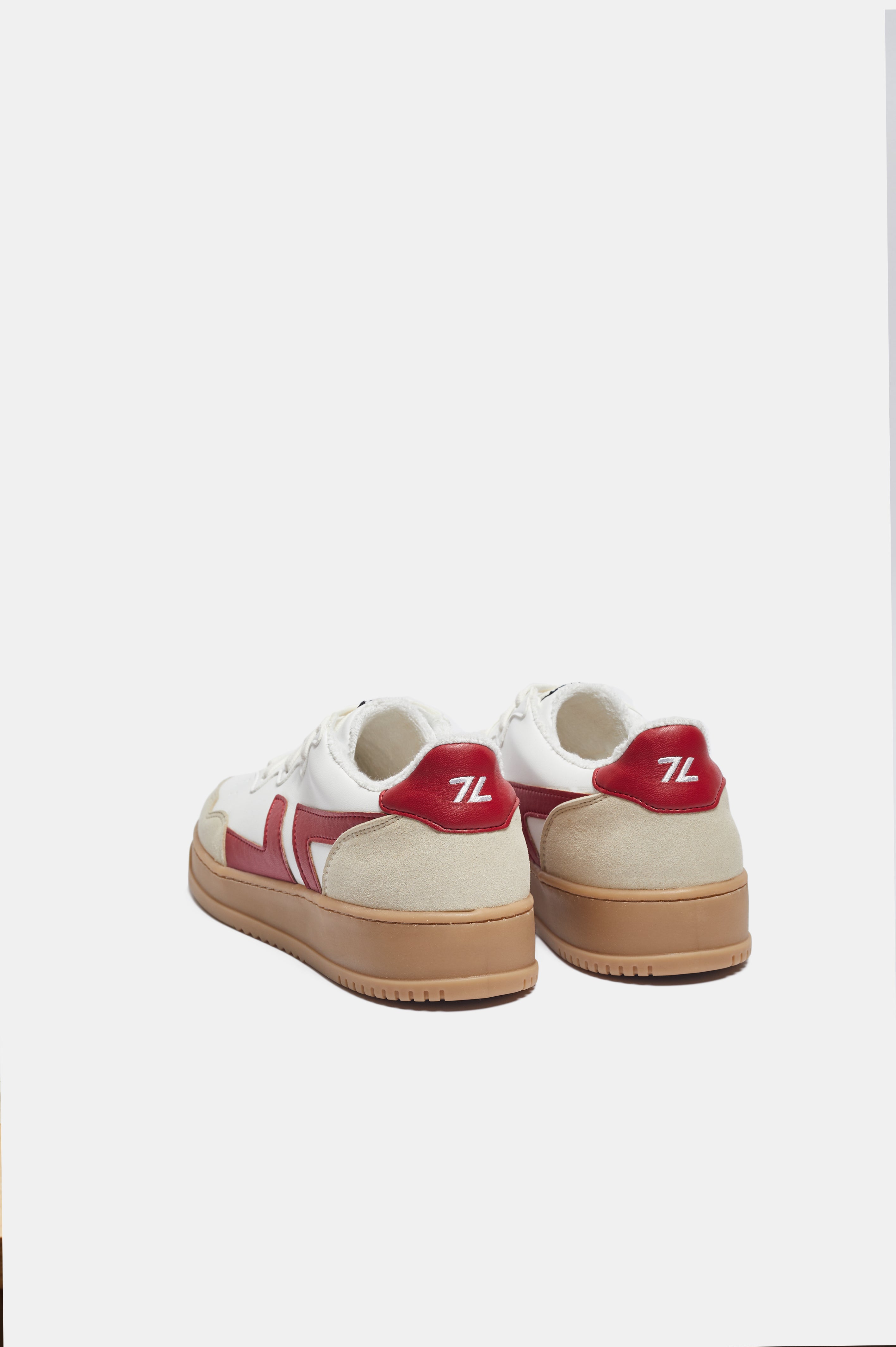 Vegane Maisleder-Sneaker Beta Bordeaux