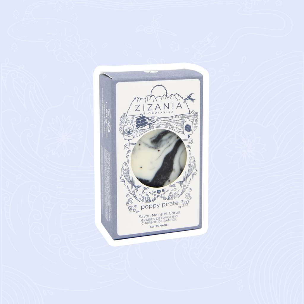 Exfoliating solid soap Poppy Pirate