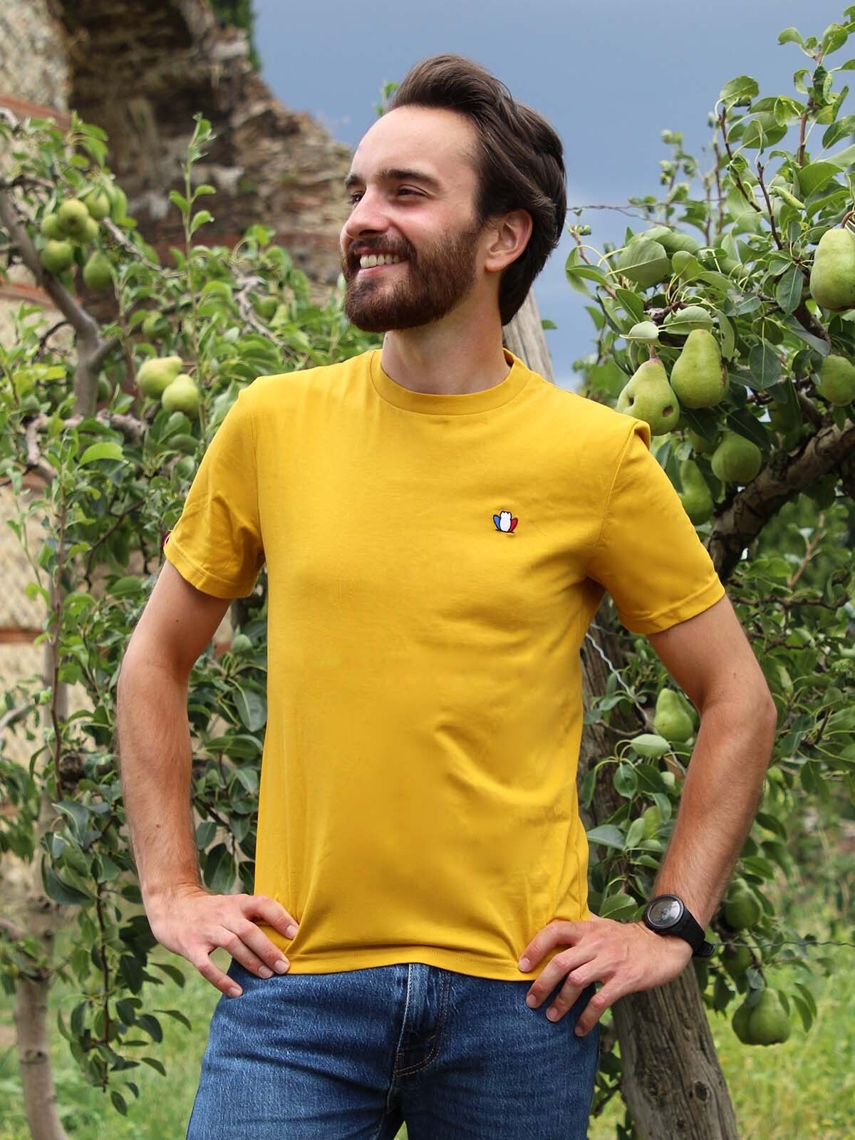 T-Shirt Homme L'Authentique Safran