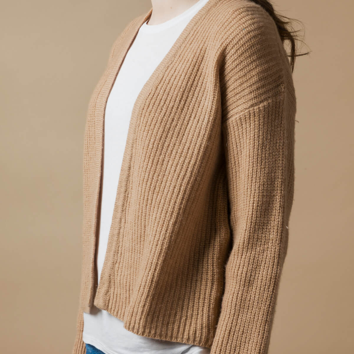 Gilet Cachemire Margherita Beige