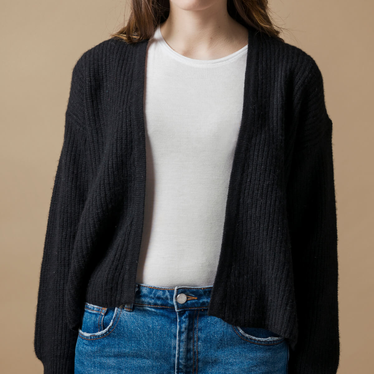 Gilet cachemire Margherita Noir