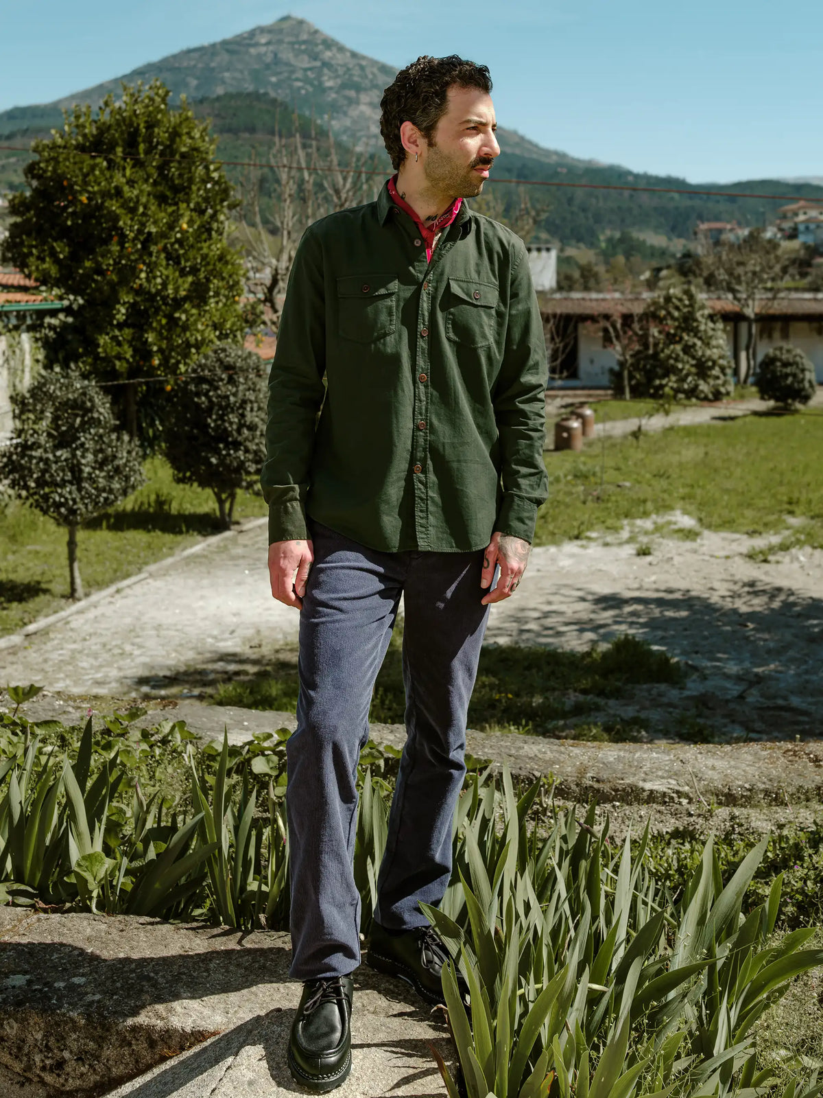 Shirt Noit Moss