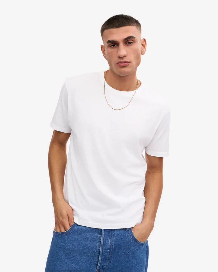 Classic Organic Tee Weiss