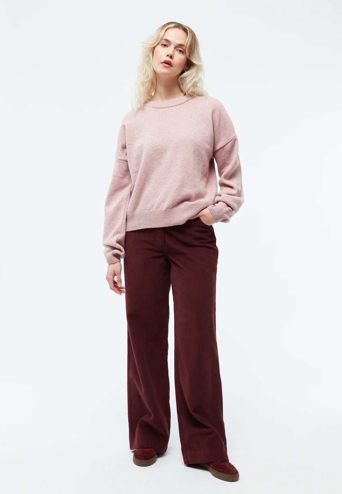Elena Wine Red Hose