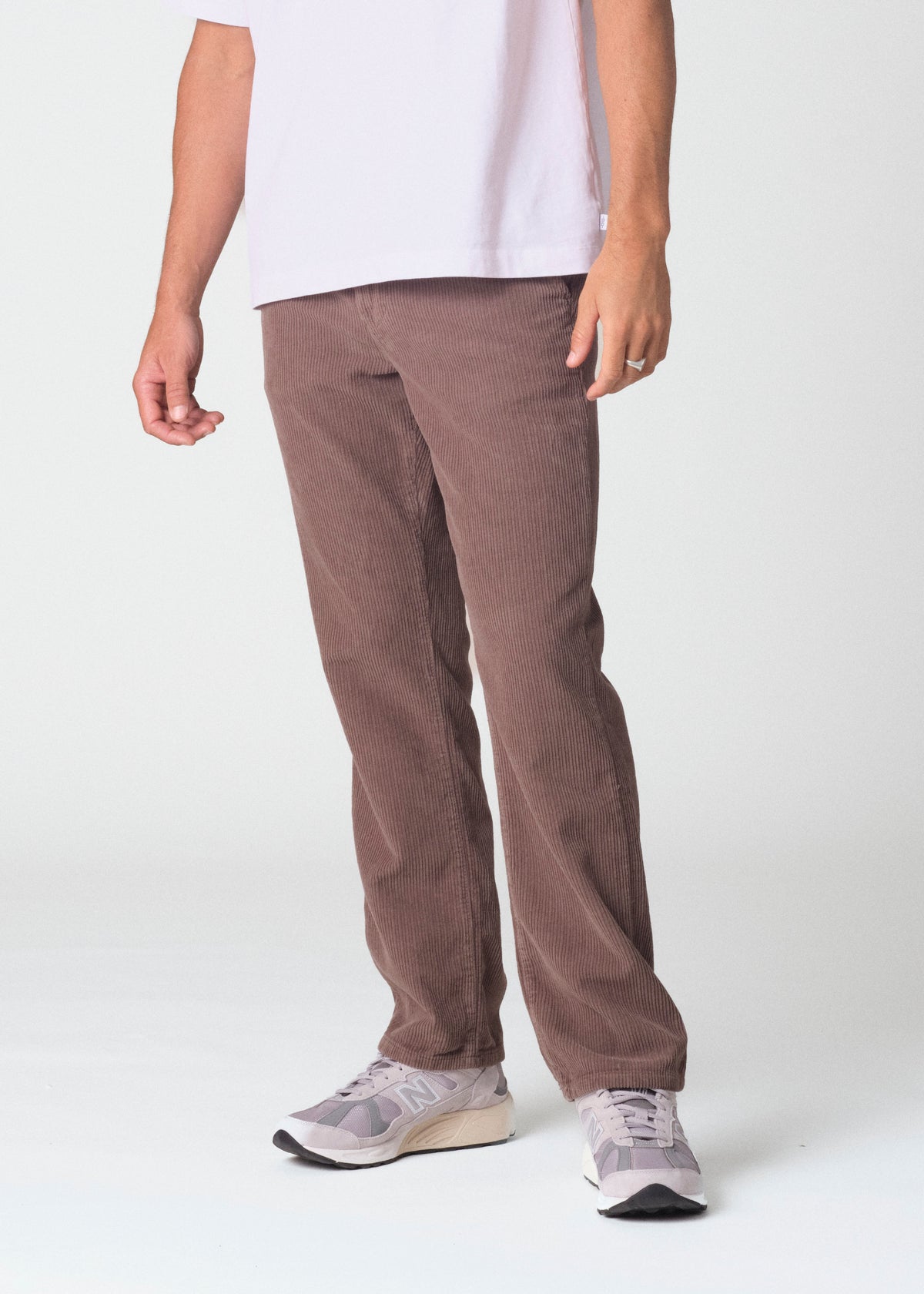 Chino velours West Taupe