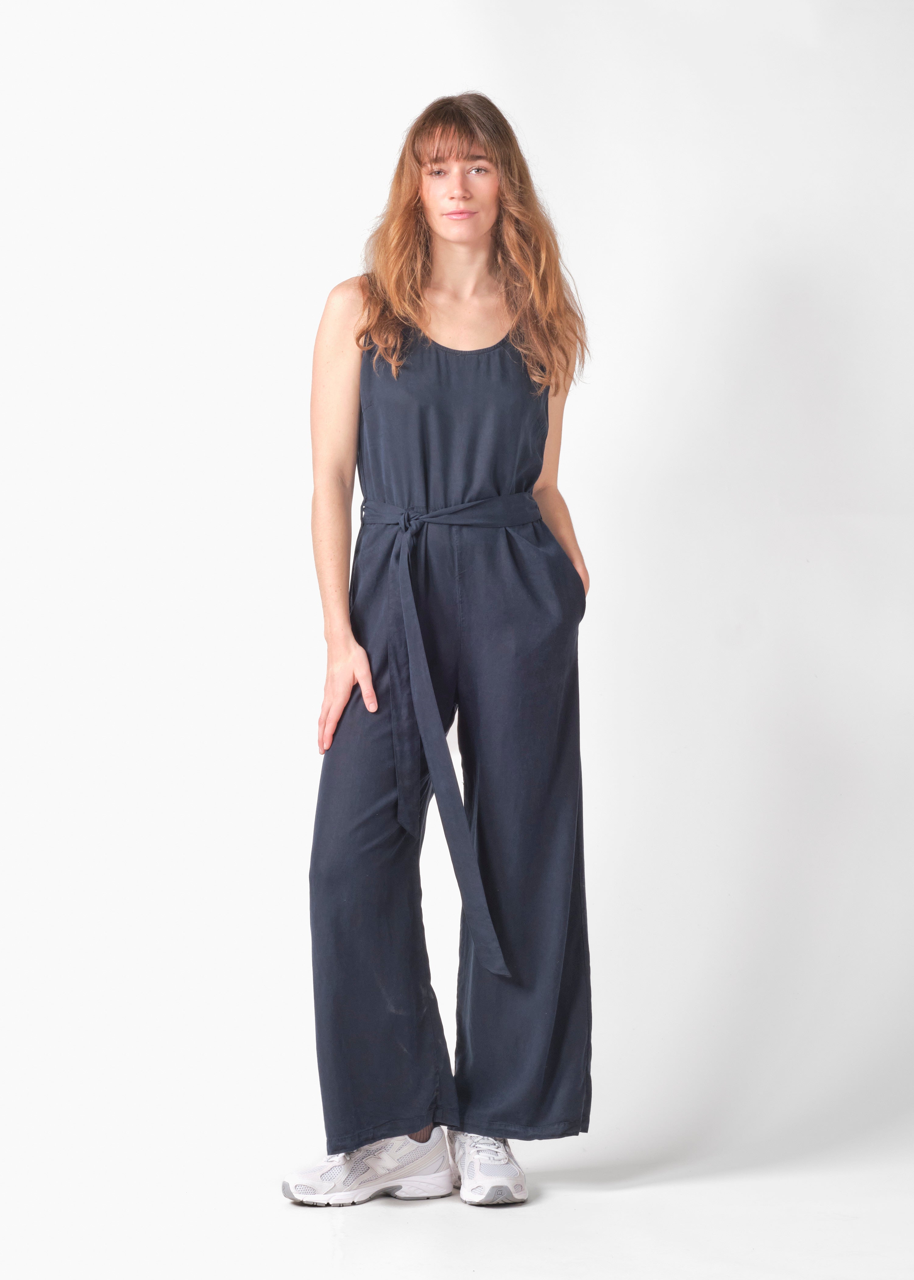 Sleeveless Jumpsuit Herdis Navy