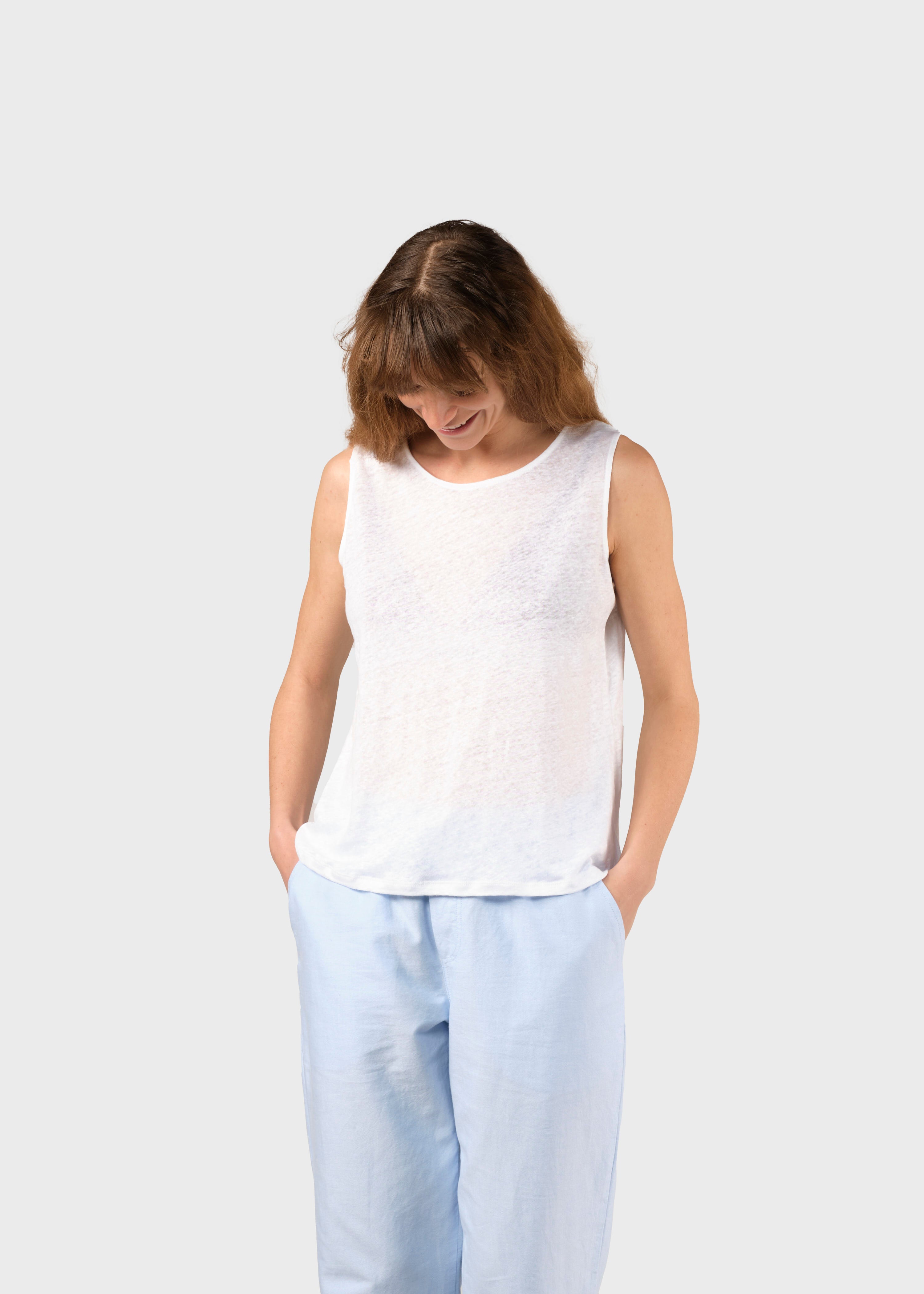 Linen Tanktop Dee Cream