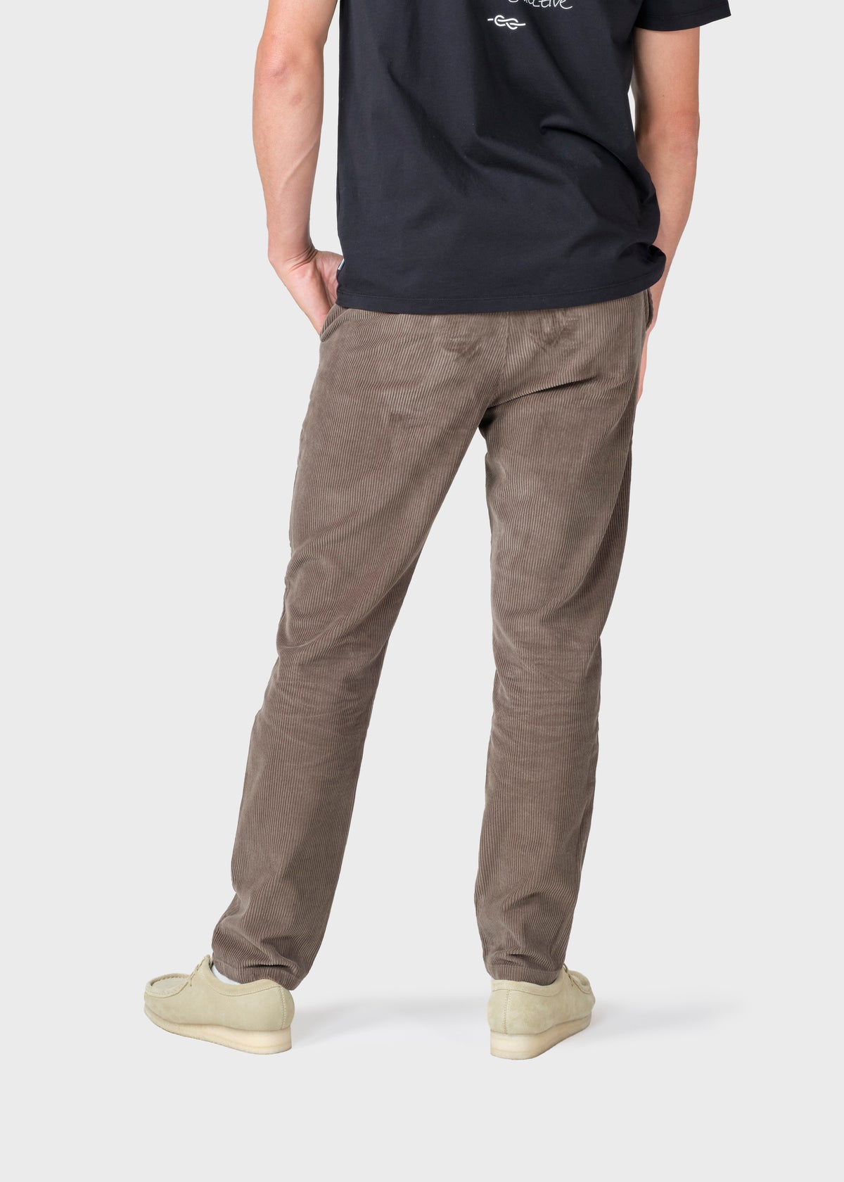Chino côtelé Allan Taupe