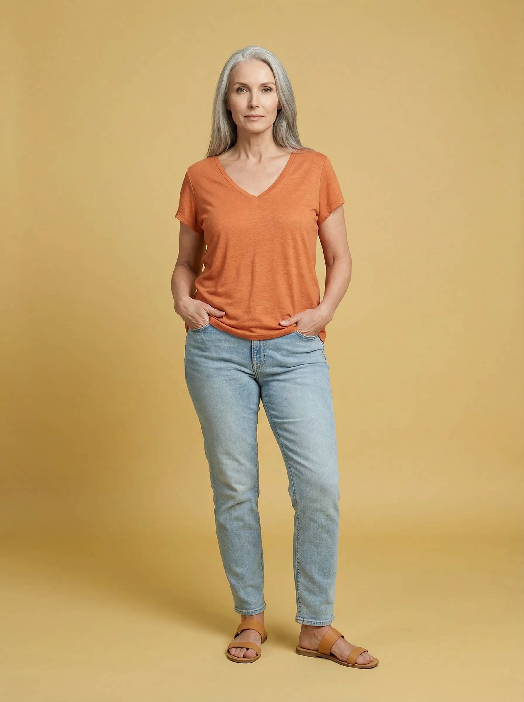 Alina V Orange T-Shirt
