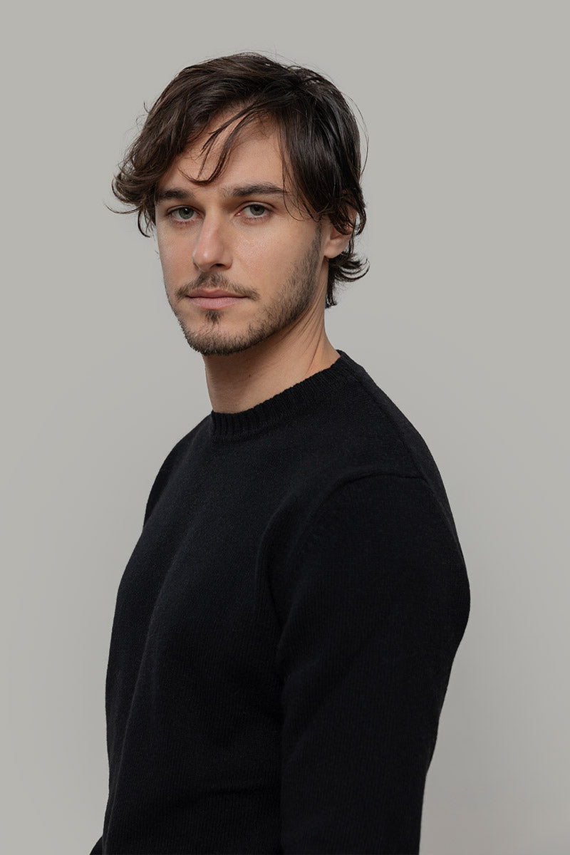 Cashmere Sweater Romeo Black
