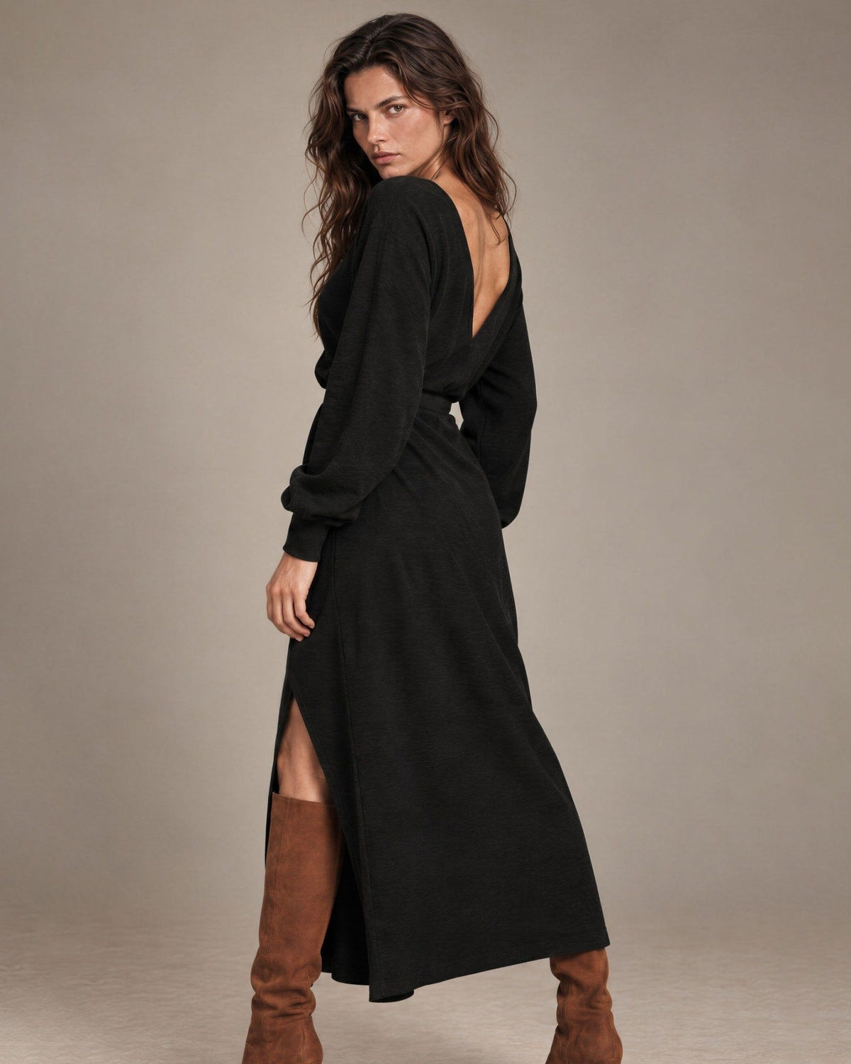 Long Dress Gwen Black