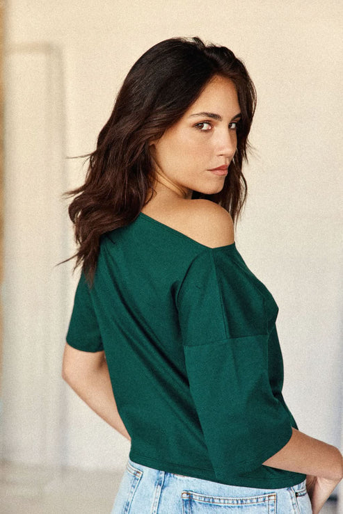 Cleo Green Top