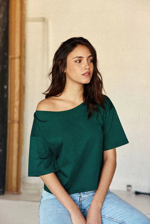 Cleo Green Top