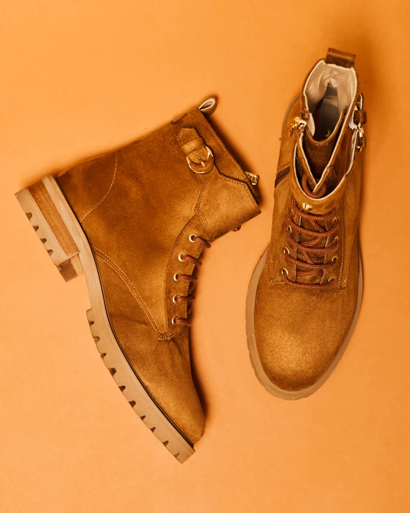 Stiefeletten Jupiter Haselnuss
