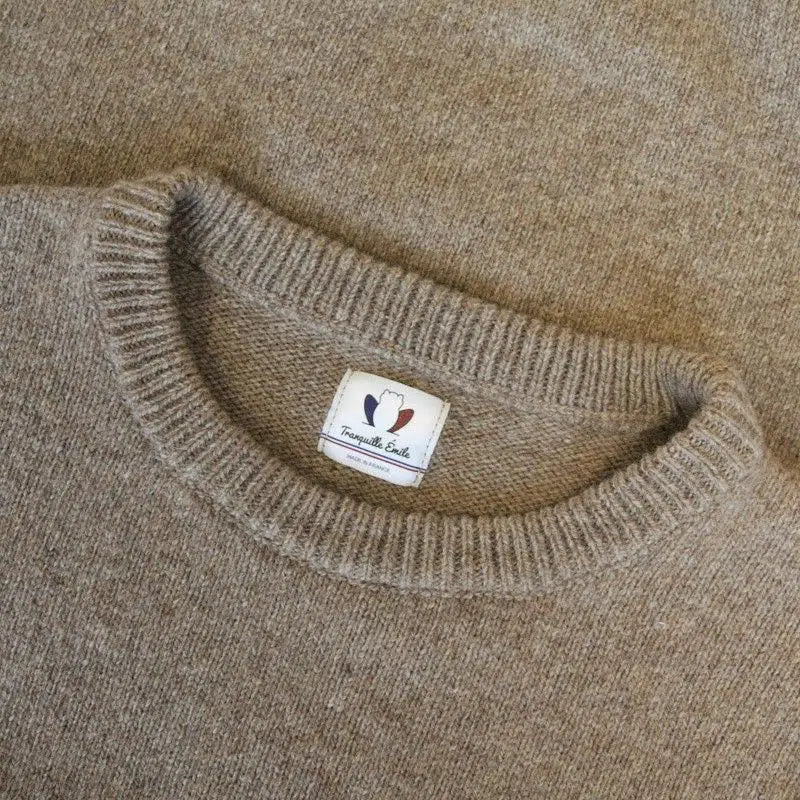 Pull mérinos Homme Le Frileux Naturel