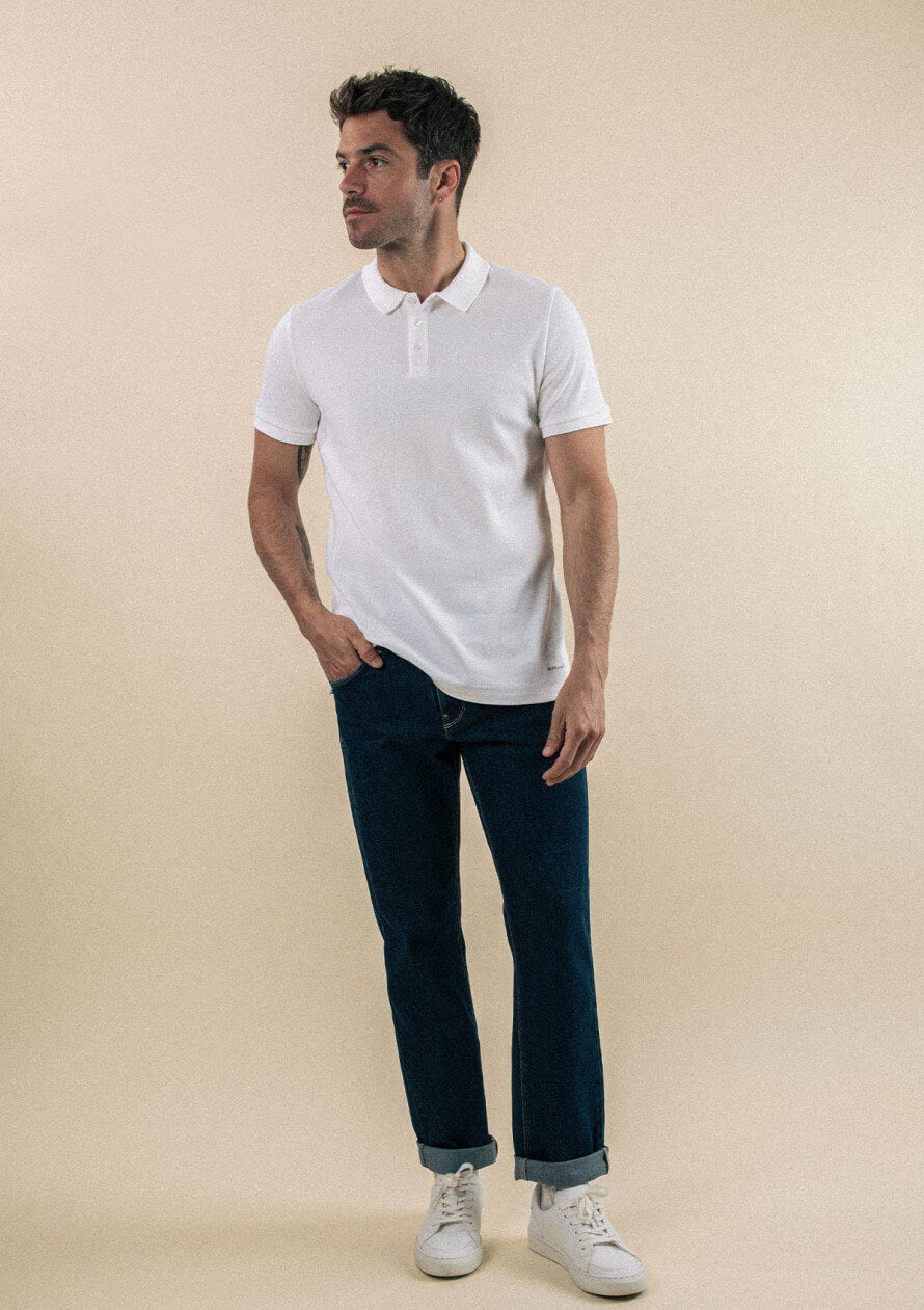 Amical White Polo Shirt