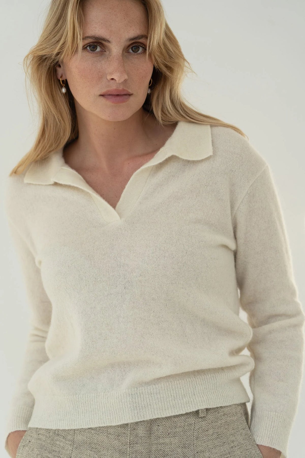 Polo Lotte Blanc