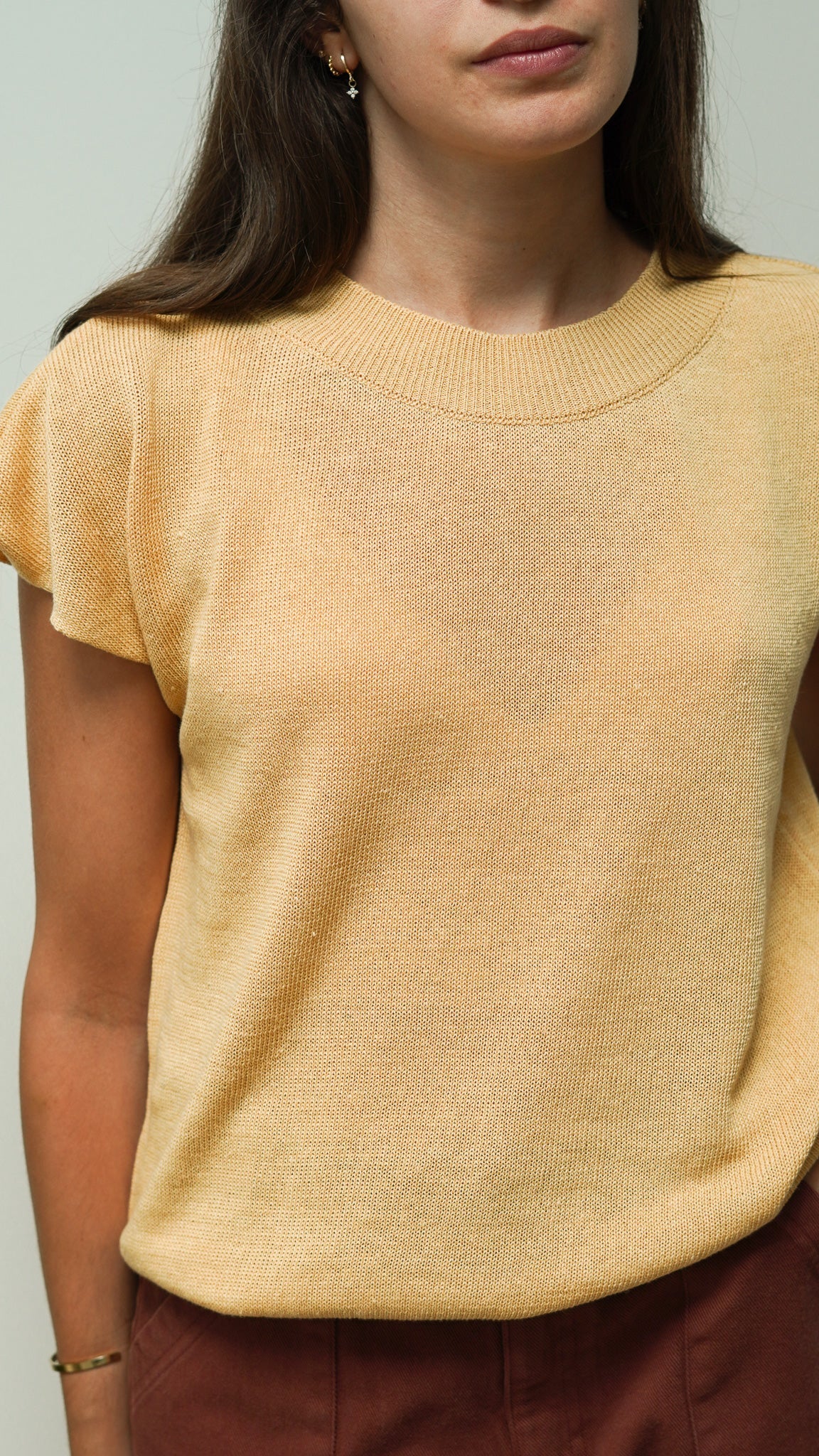 Top Lucia Jaune