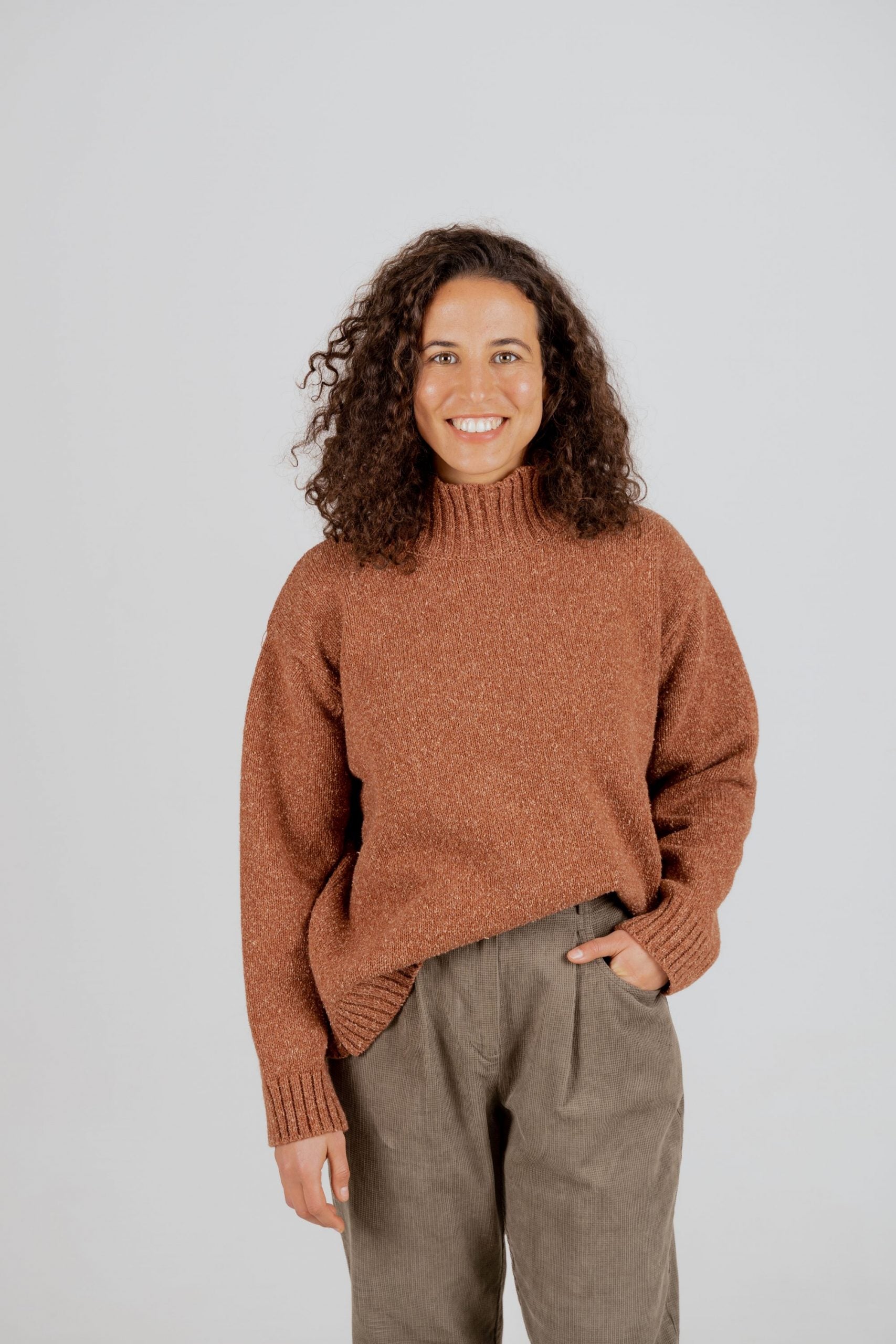 Pull Oversized Loriga Terracotta