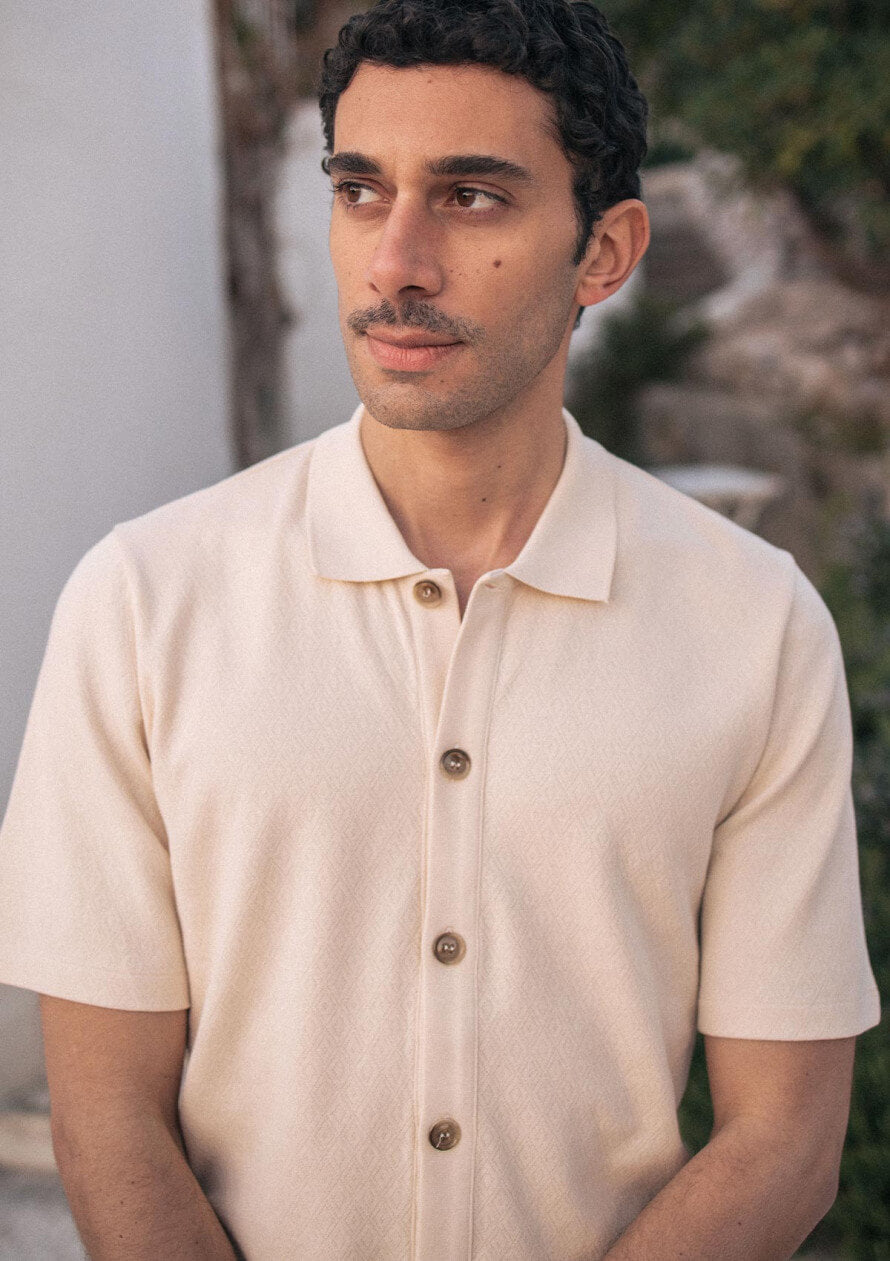 Poloshirt Reveur Ecru