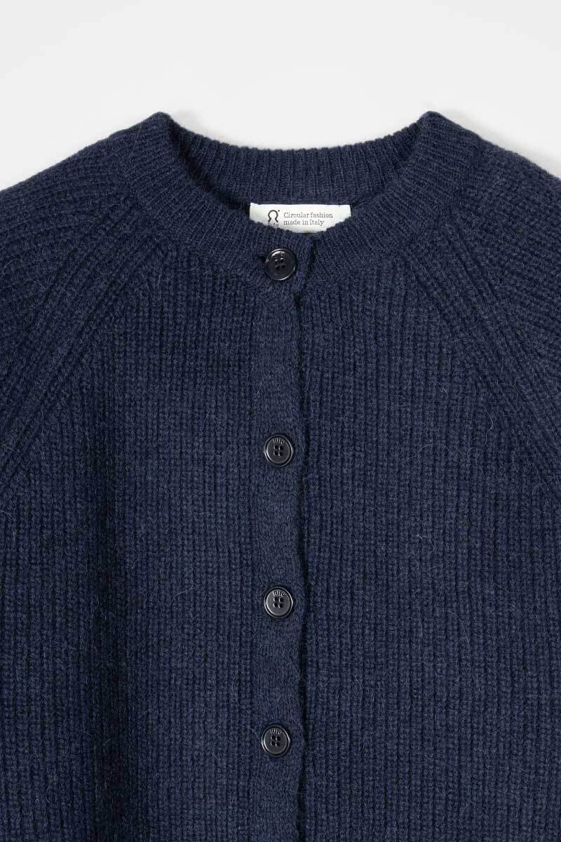 Cardigan Vittoria Bleu Marine