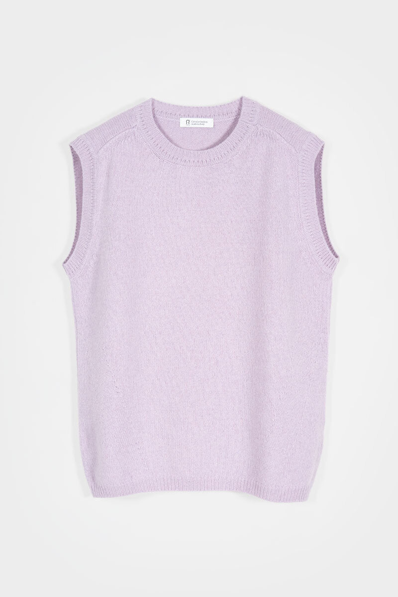 Sweater Vest Angela Lilac