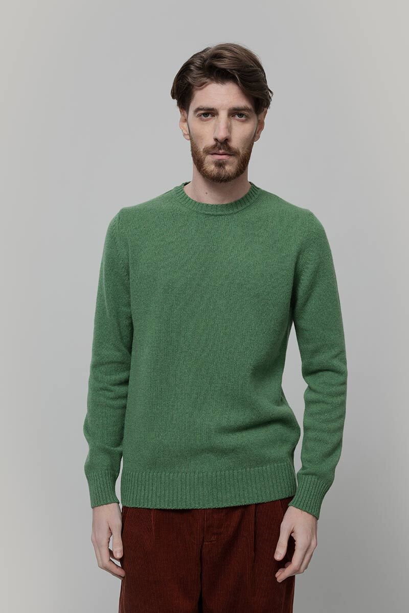 Pull Cachemire Roméo Vert