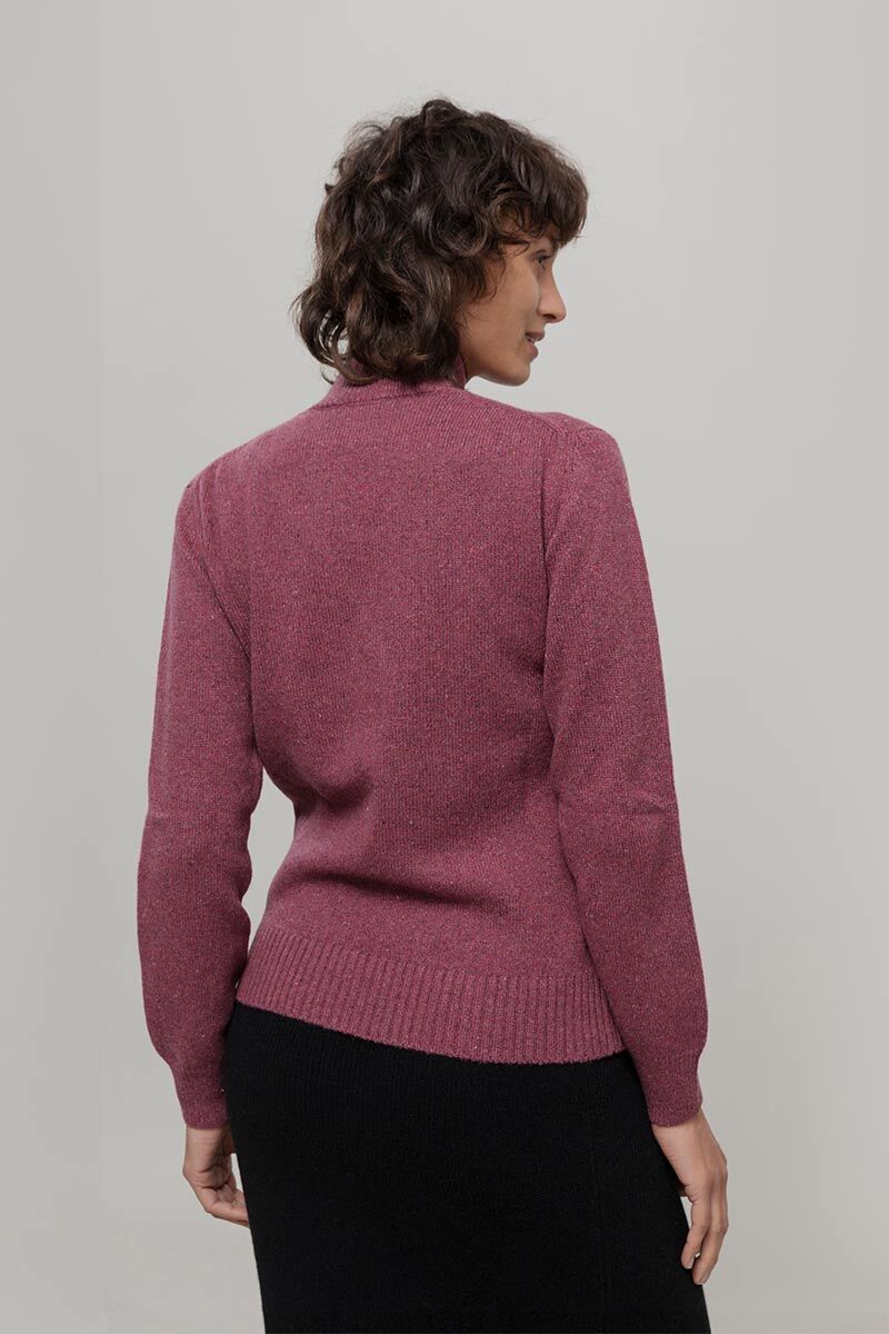 Cashmere Sweater Ada Red Marsala