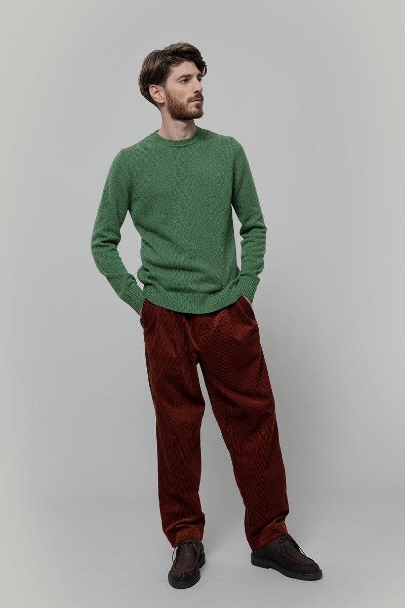 Pull Cachemire Roméo Vert