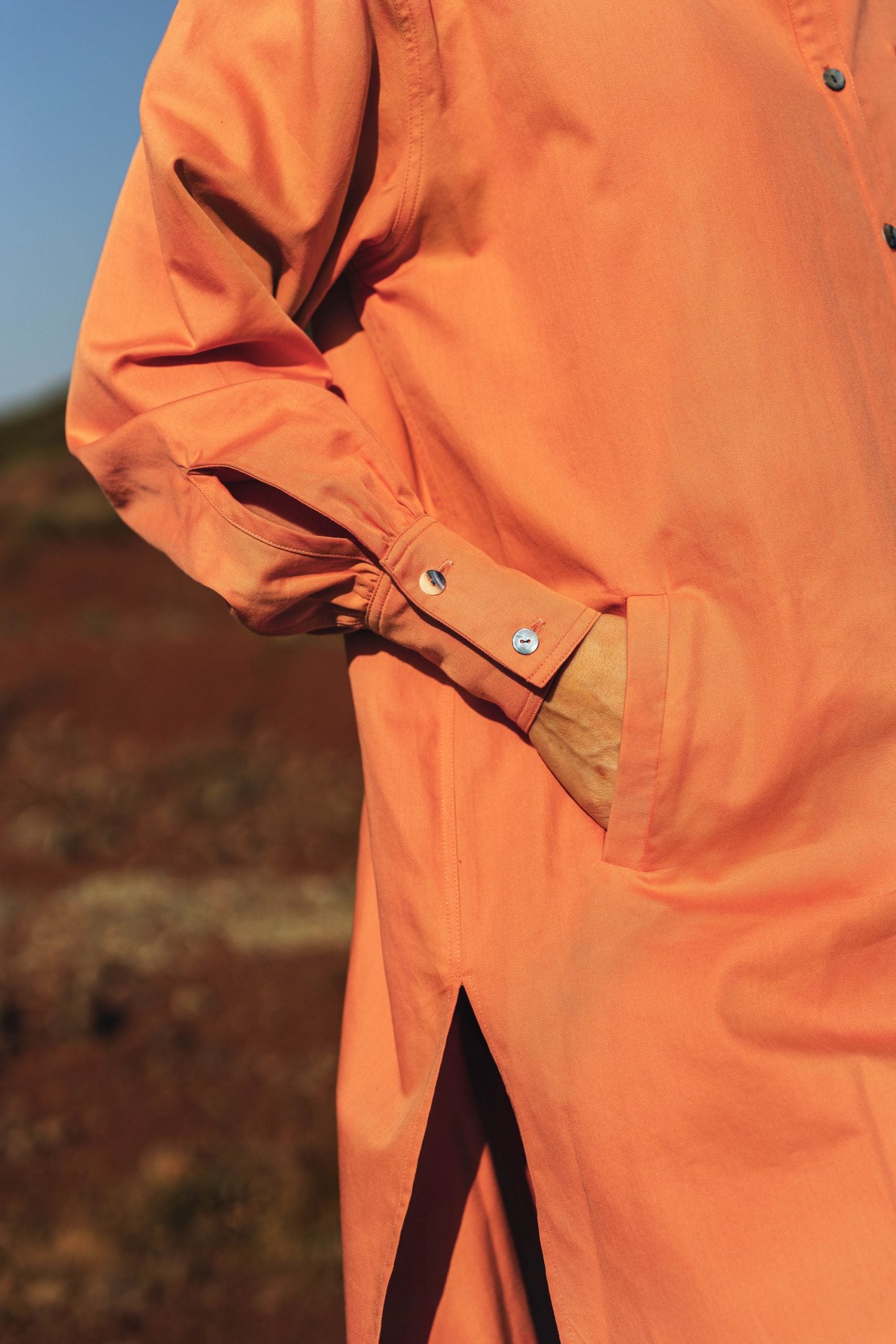 Robe chemise Pivoine