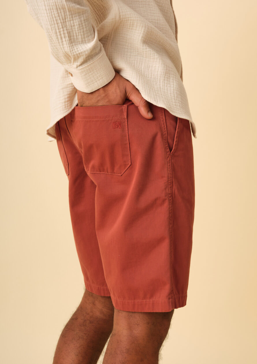 Maël Terracotta Shorts