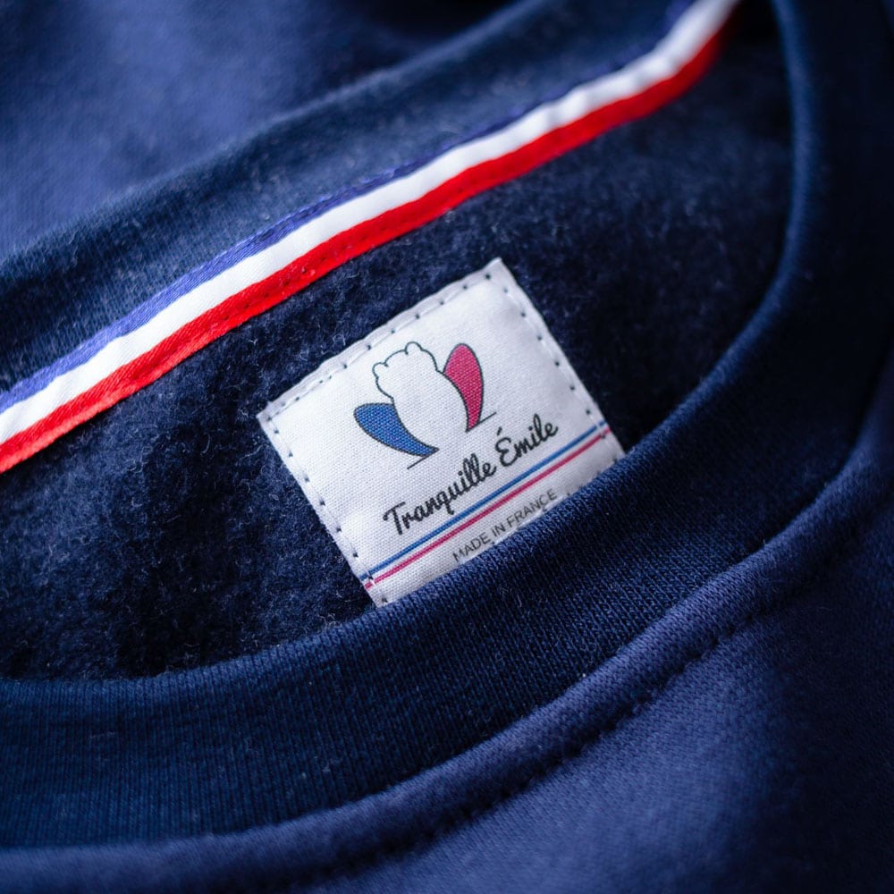 Sweat Homme Le Tranquille Bleu