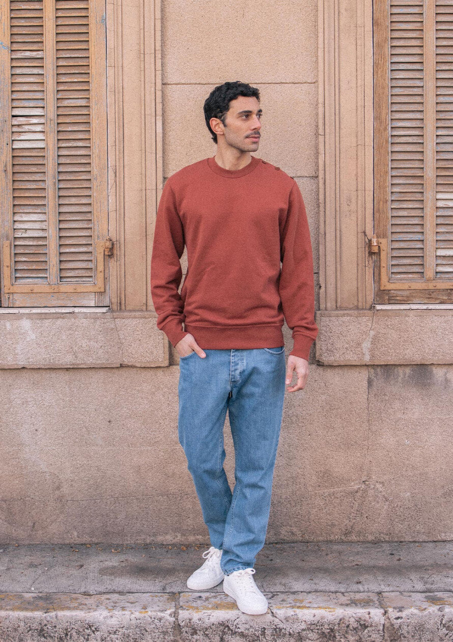 Rive Terracotta Sweatshirt