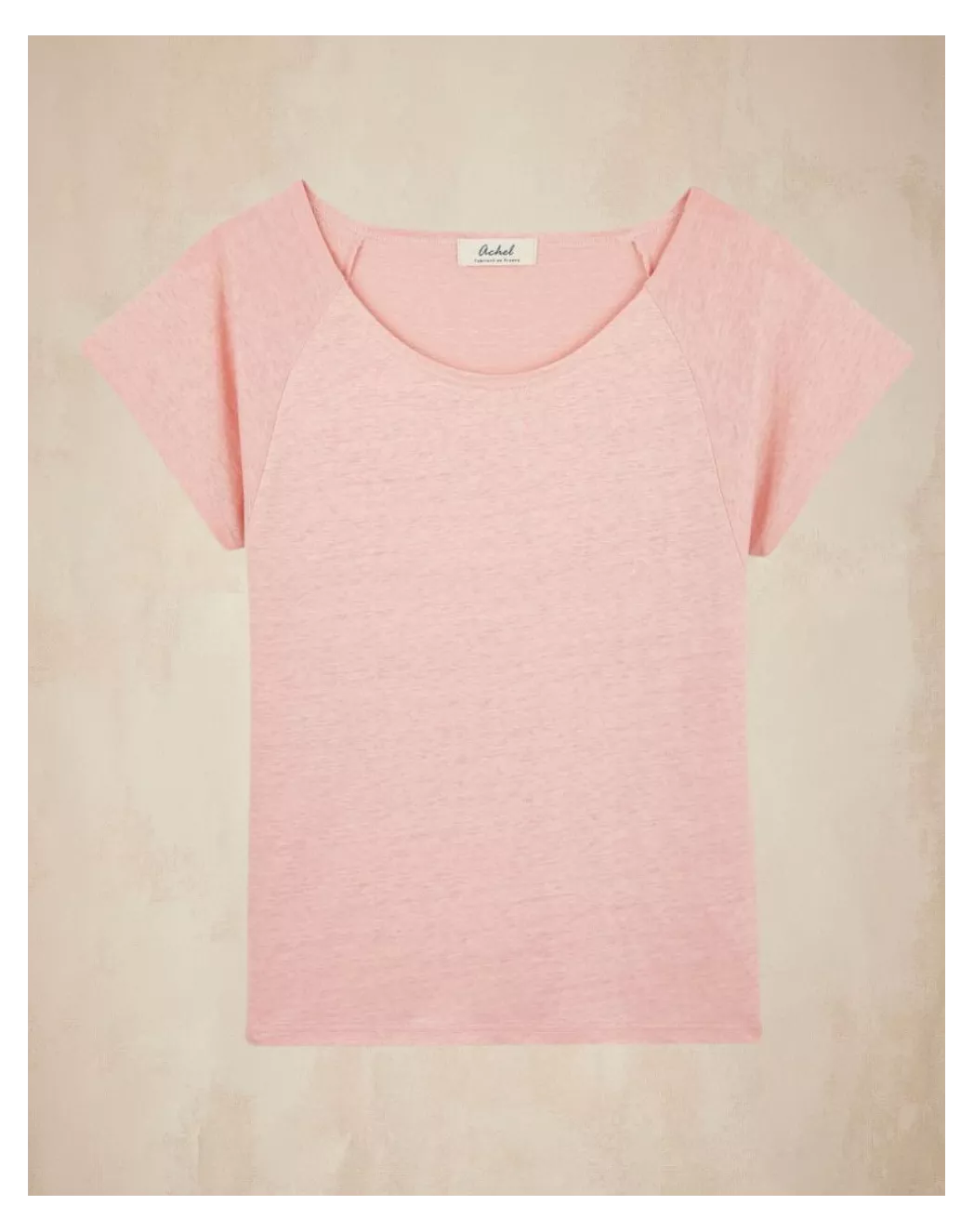 T-Shirt lin col rond Alina Rose