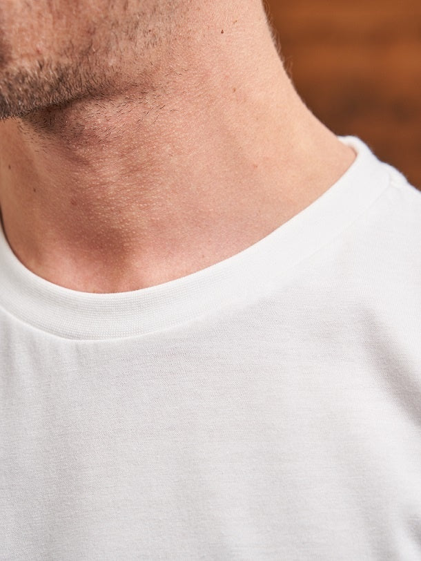 T-shirt Paul blanc en coton bio