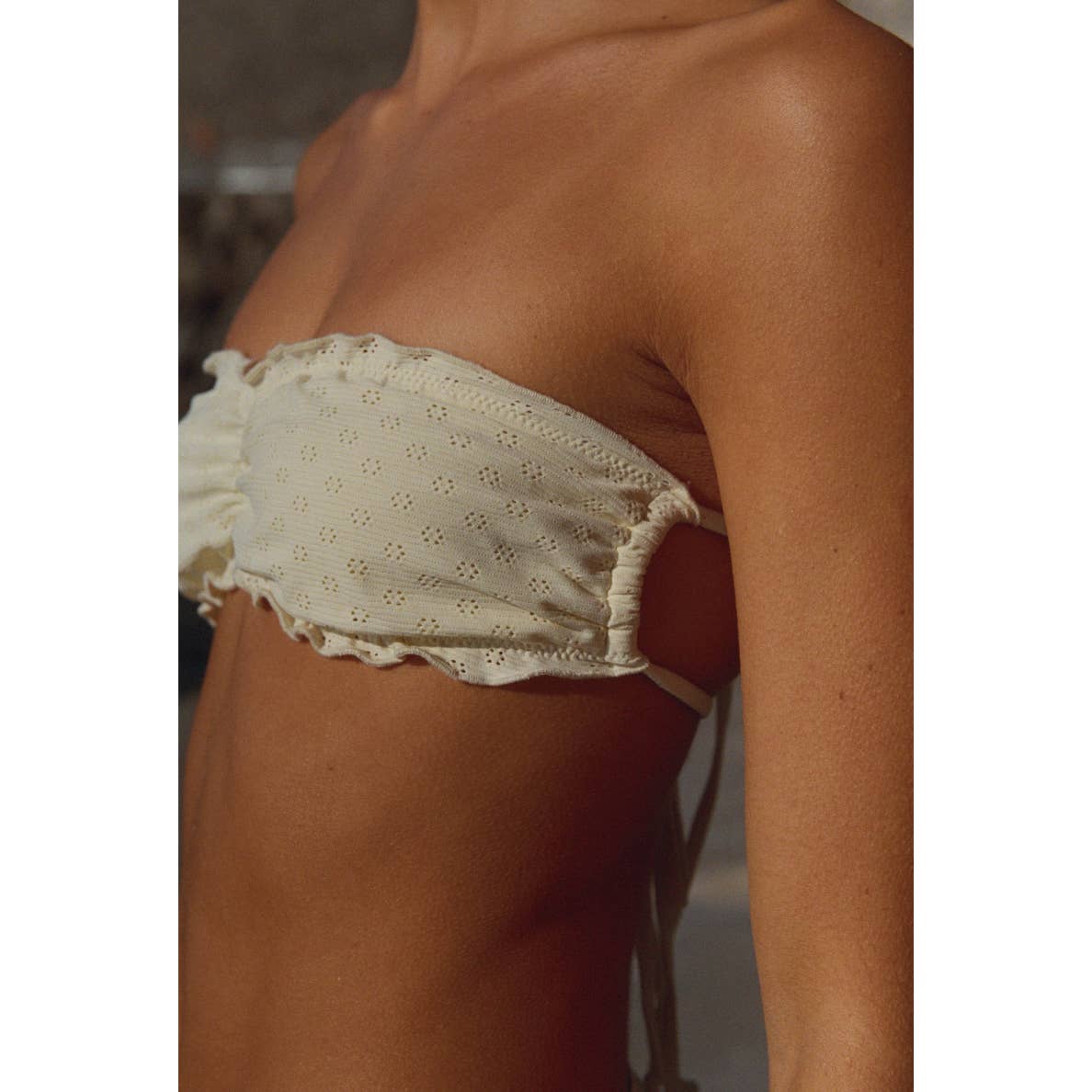 Top Bandeau Sally Ecru